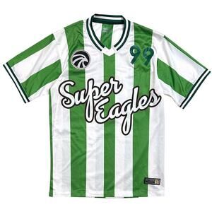 Nigeria International Team Men's Headgear Classics 2018 World Cup Soccer Jersey